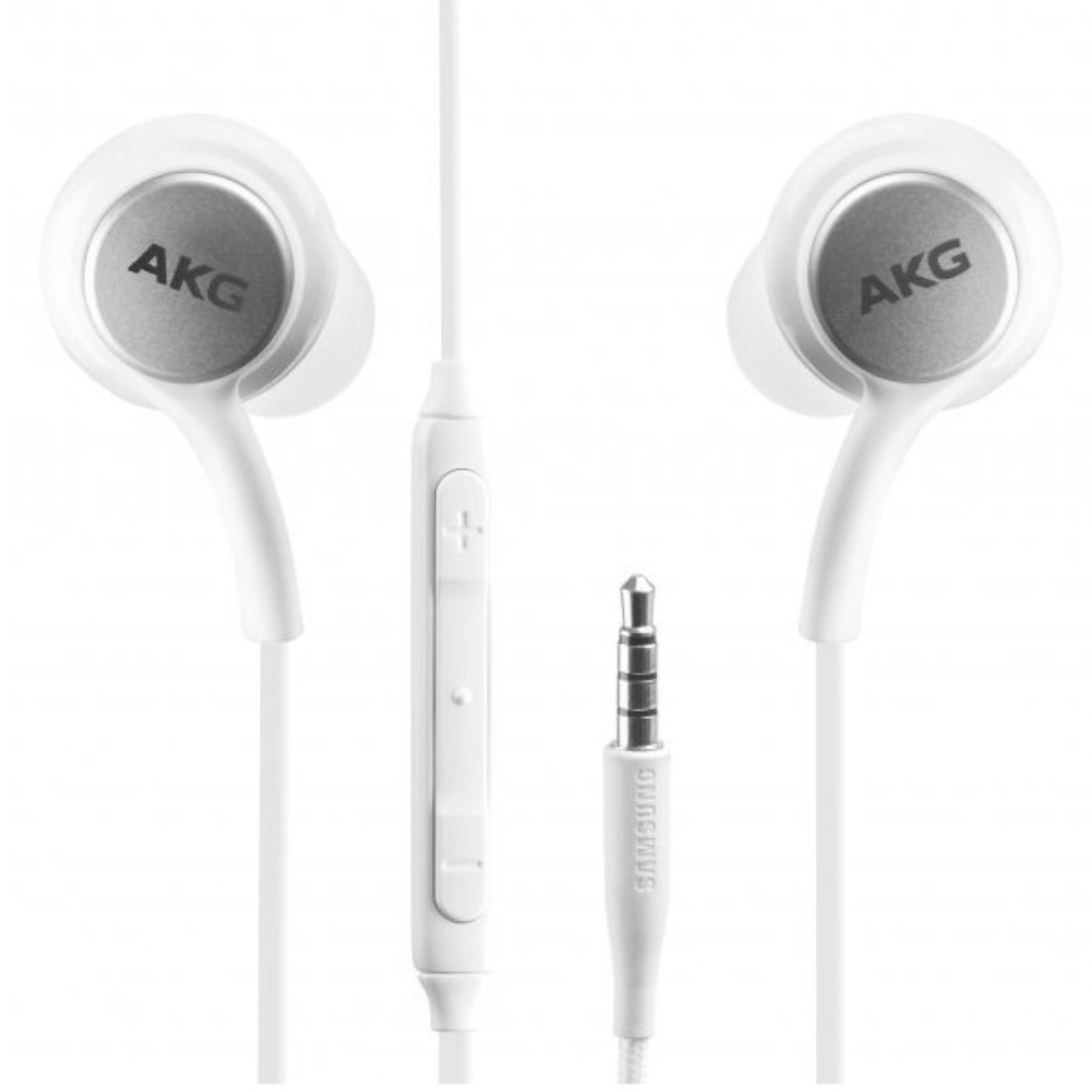 Auricular mãos-livres Samsung AKG, branco