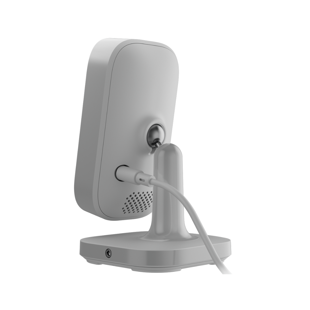Cámara Cube IP 4 Mp Detección de objetos por IA IR 8 m / Detección PIR hasta 4 m Audio bidireccional con cancelación de ruido Wi-Fi 2.4 GHz
