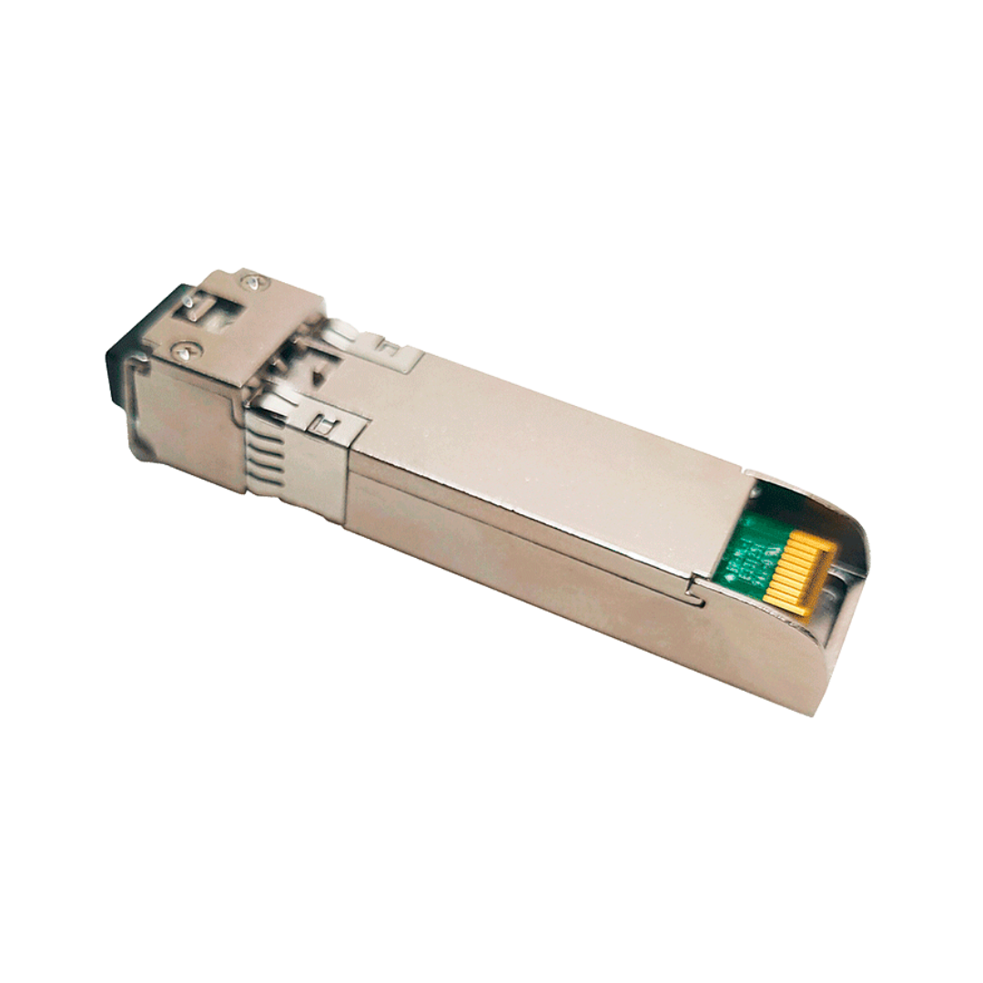 Módulo Transcetor SFP+ com Conector LC de Fibra Multimodo DUPLEX 300M 10Gbps