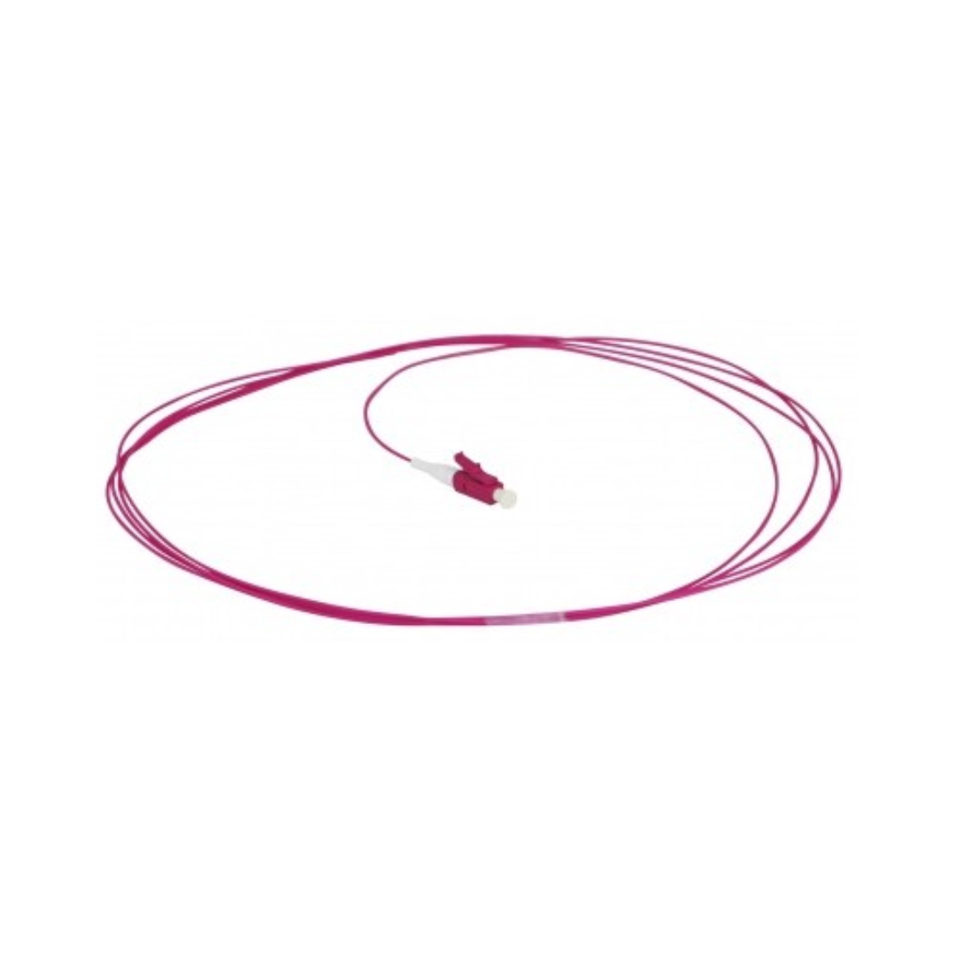 Cabo pigtail multimodo OM4 50/125 LC/UPC violeta 2 m