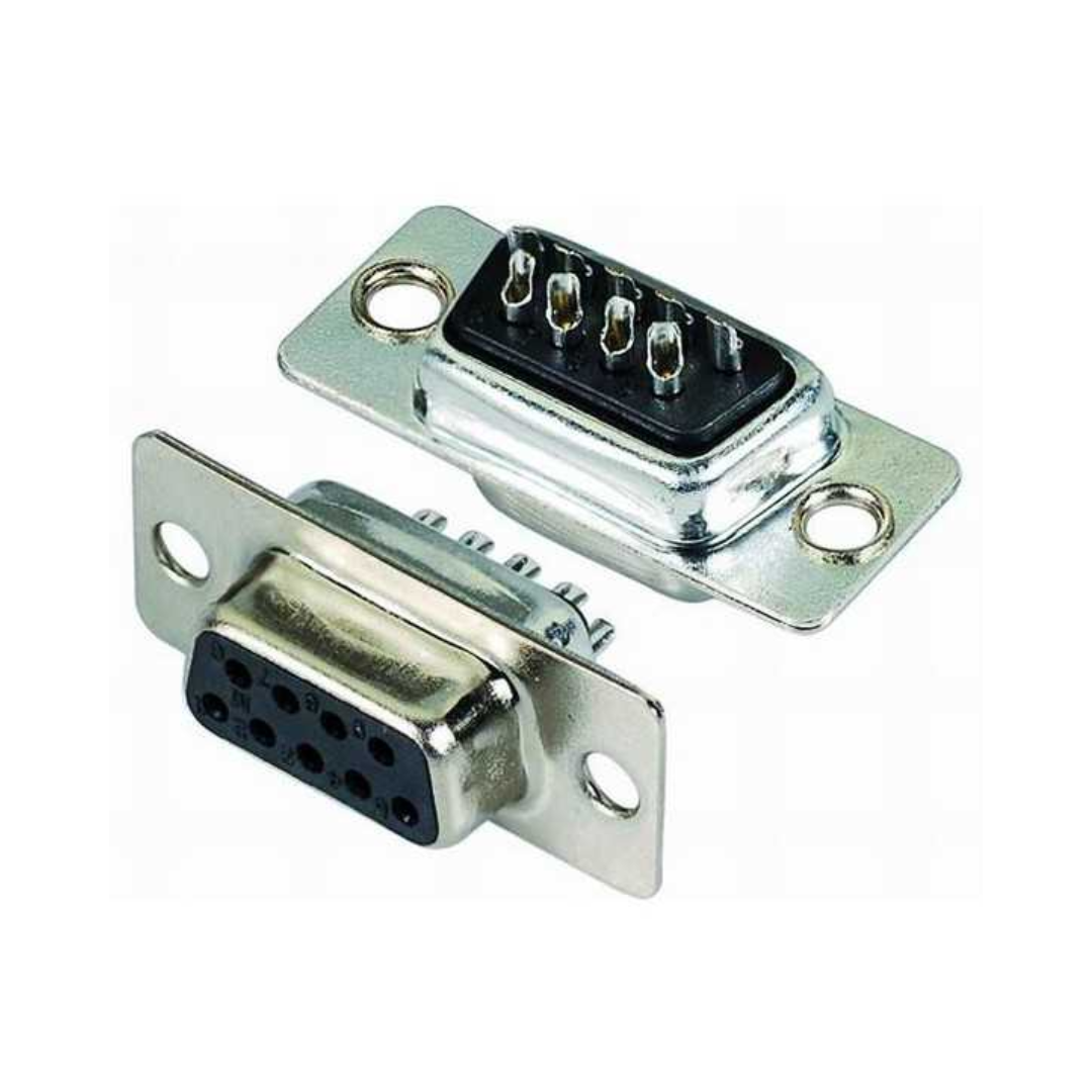 D-SUB DB9 Female Connector Solder