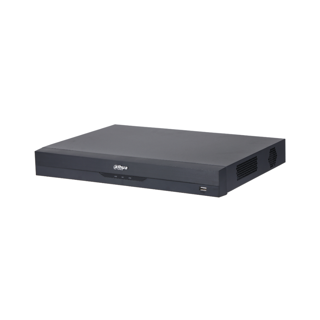 NVR 32ch 256Mbps H265 HDMI 2HDD I/O AI