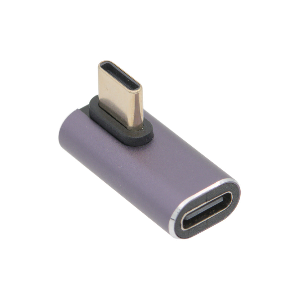 90-degree male/female USB-C adapter | 40Gbps | 100W | 8K@60Hz