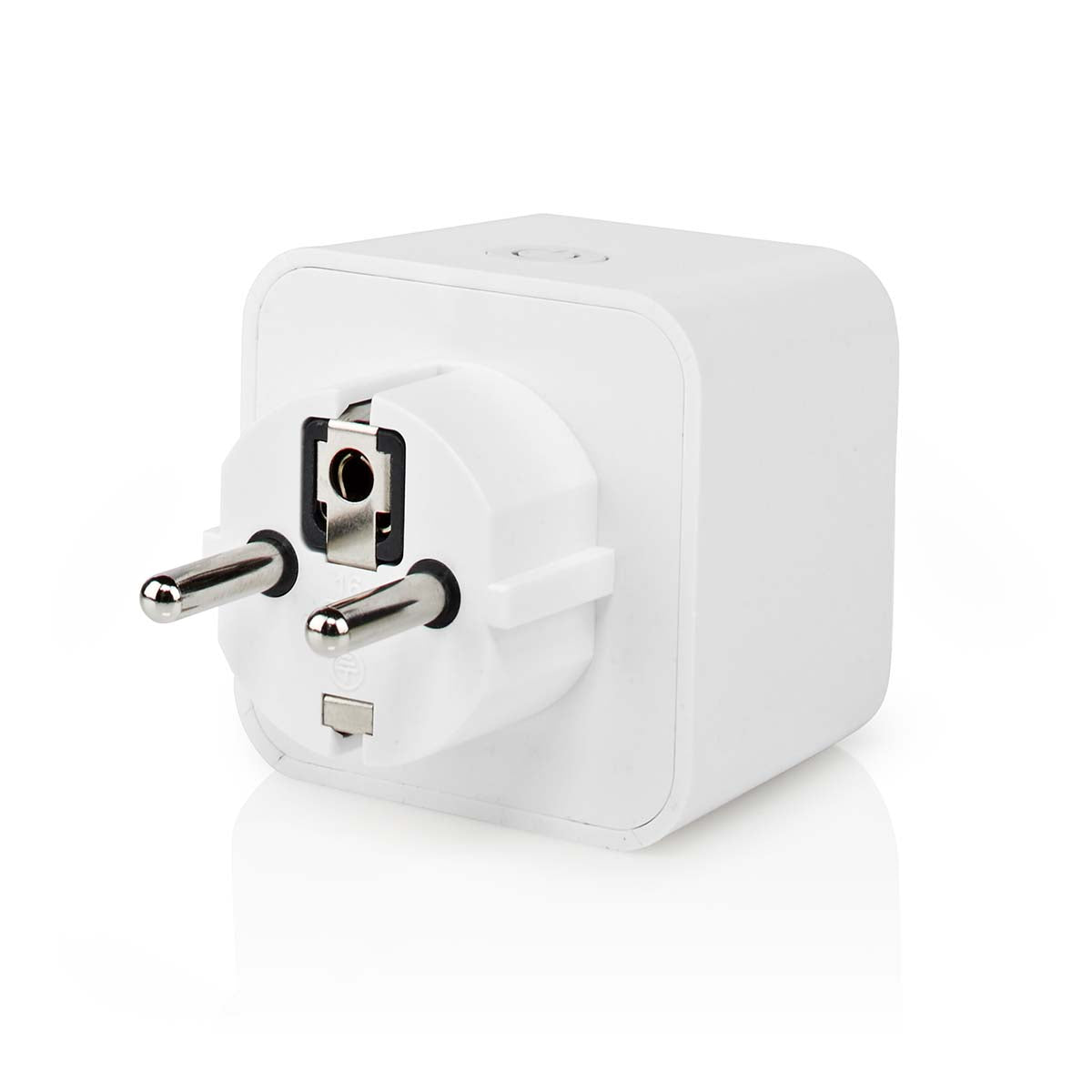 SmartLife Wi-Fi Smart Plug | IP21 | Power Meter | 3680 W | Type F (CEE 7/3) | 0 - 55 °C | Android™ / iOS | White | 1 pc