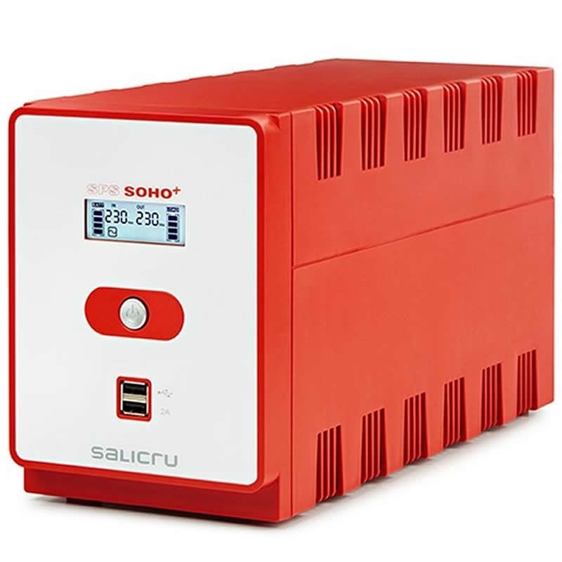 Salicru SPC 1600 Soho+ UPS de linha interativo/ 1600 VA - 960 W/ 4 saídas/ Formato torre