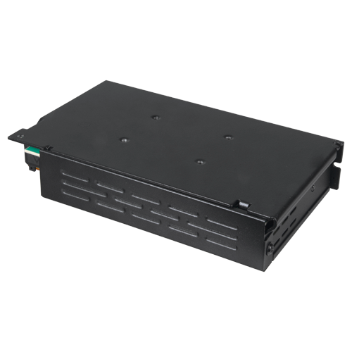 Fonte de alimentação comutada | Entrada CA 100V~240V | 2 saídas de par de cobre | Saída CC 12V/120W | Tensão de saída ajustável a 1,5V | Carcaça metálica