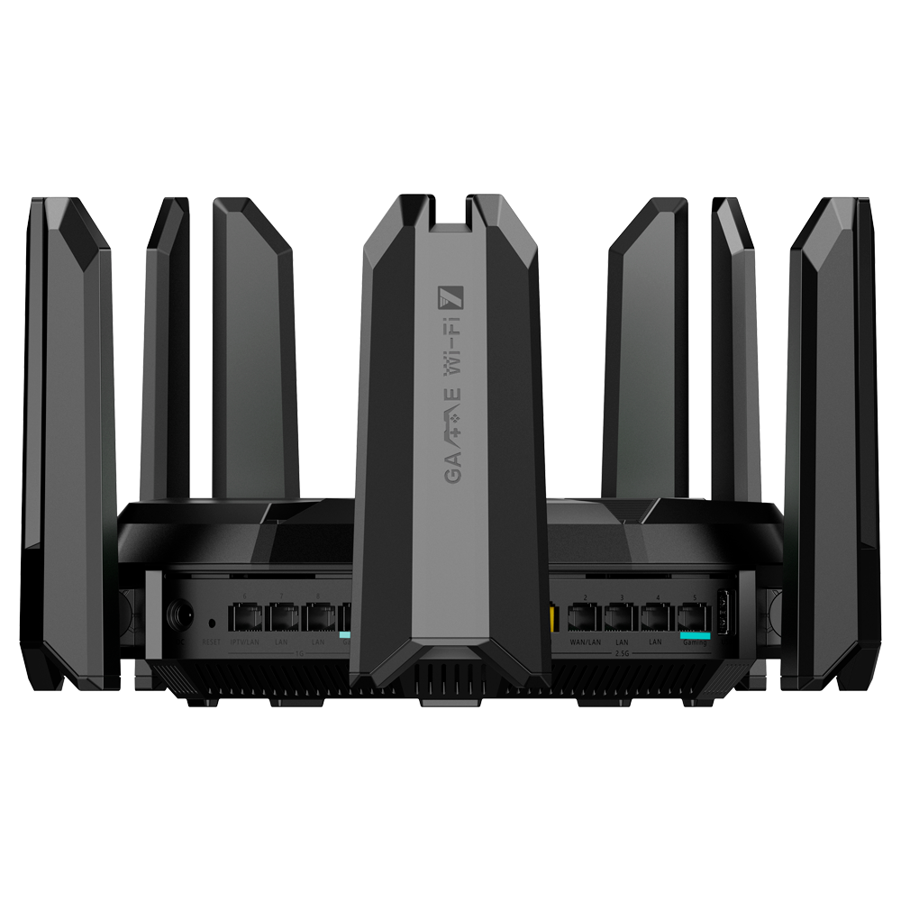 Router Wi-Fi Mesh Gigabit 7 BE7200 | 5 portas RJ45 10/100/1000/2500 Mbps