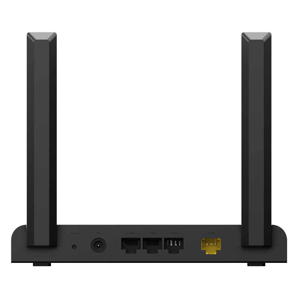 Router Wi-Fi Reyee 4 N300 - 4 portas RJ45 10/100 Mbps - 802.11n 2x2 MIMO Banda de 2,4 GHz
