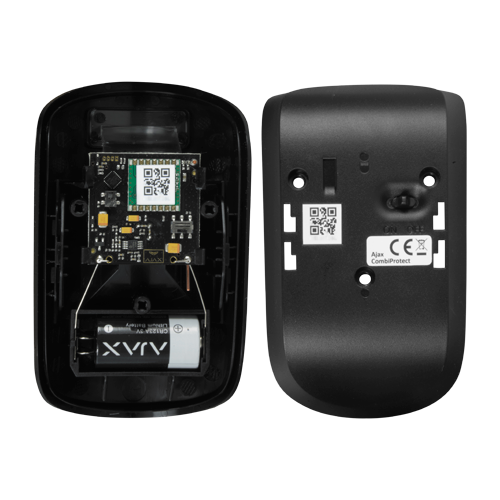 Detector PIR y Rotura de Cristal Antimascotas Inalámbrico AJAX