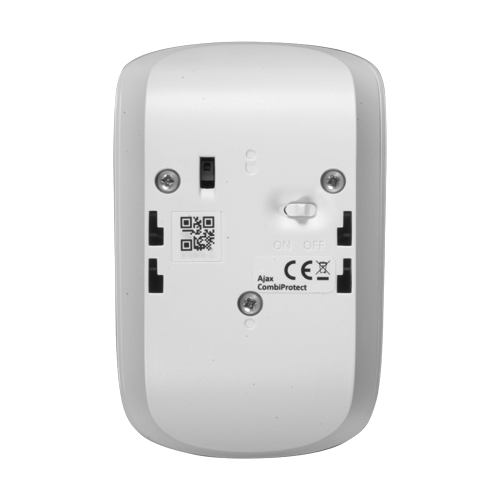 Detector PIR y Rotura de Cristal Antimascotas Inalámbrico AJAX