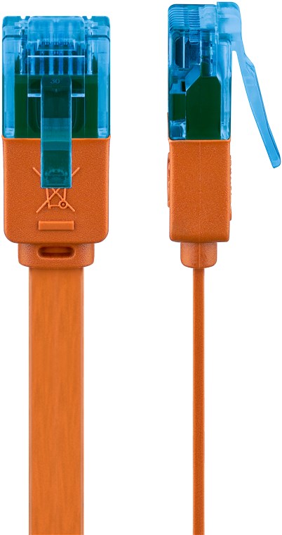 Flat CAT 6a U/UTP Cable