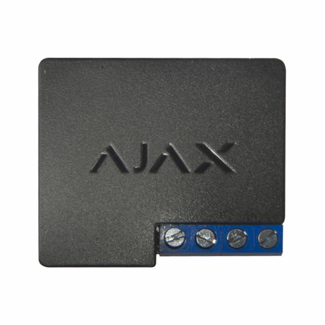 Relé de Potencia Inalámbrico Ajax WallSwitch Negro