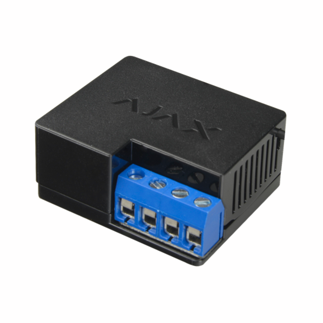 Relé de Potencia Inalámbrico Ajax WallSwitch Negro