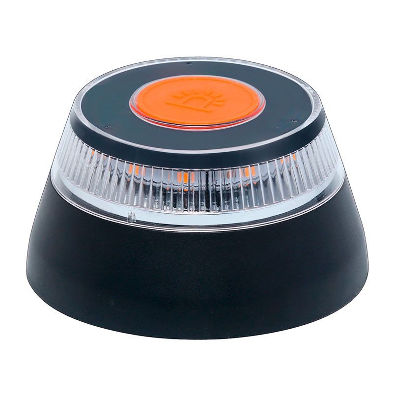 Luz de emergencia con geolocalización, conectada con la DGT, V16 homologada