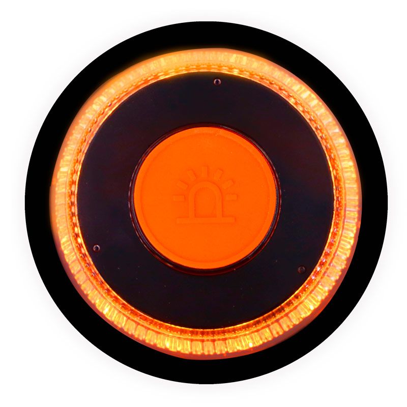 Luz de emergencia con geolocalización, conectada con la DGT, V16 homologada