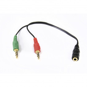 Cable Jack 3.5 Para Separar Micro y Auricular