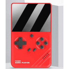 Mini Consola Retro con 500 Juegos y Powerbank 10000mah, Roja