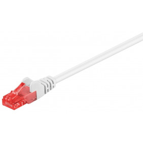 Cable DE Conexión UTP Cat6 Blanco 0,50 m. Cables
