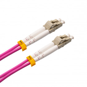 Cable de Fibra Óptica Lc/upc Duplex Multimodo OM4 2m