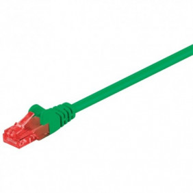 Cable DE Conexión UTP Cat6 Verde 5.00 m.