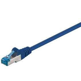 Cable de Conexión S/ftp Cat6a Lszh Azul 5 Metros