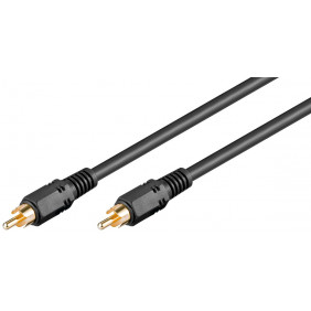 Cable Audio Digital Coaxial (Rca-macho a Macho) 20m Cables