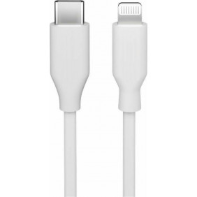 Cable MFi Usb-c 3.1 Macho a Lightning de 1m Blanco USB