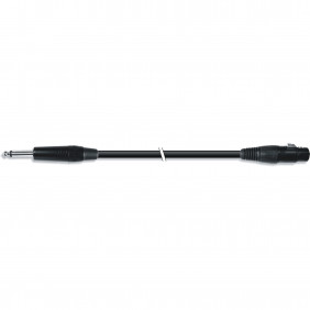 Cable Audio Micrófono XLR 3pin Hembra a Jack 6.3mm Macho de 1m