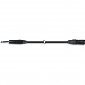 Cable Audio Micrófono XLR 3pin Macho a Jack 6.3mm de 2m Adaptador