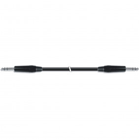 Cable Audio Instrumento Estéreo TRS Jack 6.3mm de Macho a 1m Cables