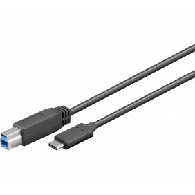 Cable USB 3.1 Macho a 3.0 Tipo B 1m