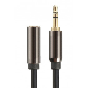 Cable de Audio Estéreo Jack 3.5mm Macho a Hembra 5m Apantallado Cables