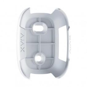Ajax - Soporte Para Botón de Emergencia Compatible con Aj-button-w y Aj-doublebutton-w Instalación Sencilla Color Blanco