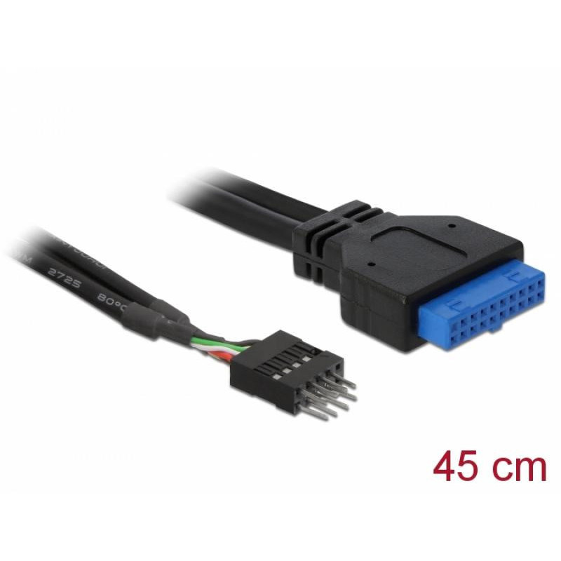 Sociable Napier Catarata Cable Adaptador Interno de USB 3.0 a 2.0