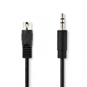 Cable de Audio DIN a Mini Jack 3.5mm 2m