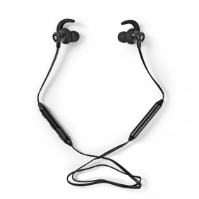 Auriculares Deportivos | Bluetooth Intrauditivos Cable Flexible Negros