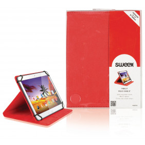 Tablet Folio Case 8 Red