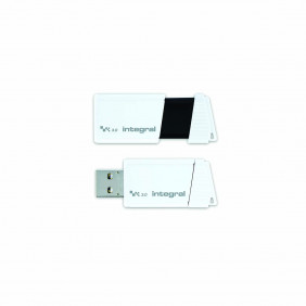 Unidad Flash USB 3.0 64 GB Blanco/negro Pendrives