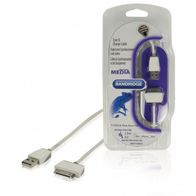 Cable de Carga y Sincronización Para Ipod/iphone/ipad 2.00 m