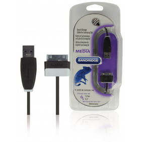 Cable de Carga y Sincronización Para Samsung TAB 1.00 m USB