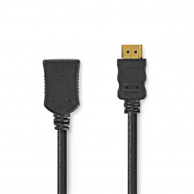 Cable Hdmi? de Alta Velocidad con Ethernet | Conector - Hembra 1,0 m Negro