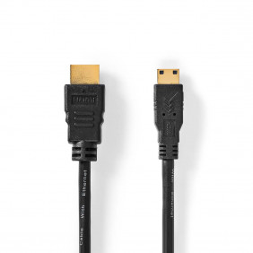 Cable Hdmi? de Alta Velocidad con Ethernet | Conector - Miniconector 2,0 m Negro Hdmi