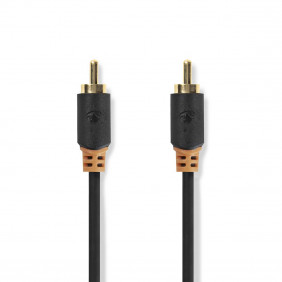 Cable de Audio Digital | RCA Macho - 2,0 m Antracita Cables