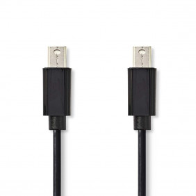 Cable Mini Displayport | Macho - 1,0 m Negro Cables