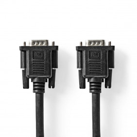 Cable VGA | Macho - Hembra 20 m Negro