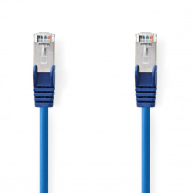 Cable de Red Cat5e Sf/utp | Rj45 Macho - 10 m Azul