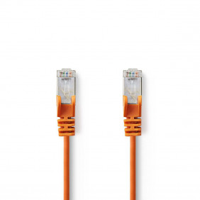 Cable de Red Cat5e Sf/utp | Rj45 Macho - 7,5 m Naranja