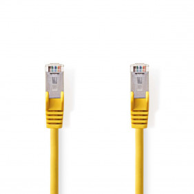 Cable de Red Cat5e Sf/utp | Rj45 Macho - 20 m Amarillo Cables