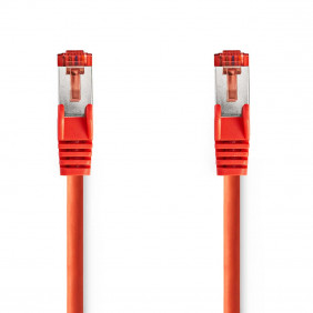 Cable de Red Cat6 S/ftp | Rj45 Macho - 15 m Rojo Cables
