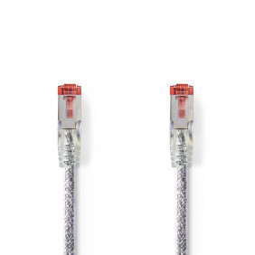 Cable de Red Cat6 S/ftp | Rj45 Macho - 10 m Transparente Cables